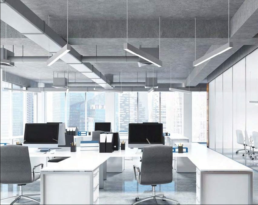 Linear Suspended LED Light